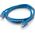 C2G Kabel / 2 m Mlded/Btd Blue CAT5E PVC UTP PAT