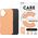PanzerGlass PanzerGlass CARE Fashion Colors iPhone 16 peachy