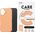 PanzerGlass PanzerGlass CARE Fashion Colors iPhone 16 peachy