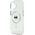 Karl Lagerfeld Karl Lagerfeld KLHMP16SHLSKIH iPhone 16 6.1" biały/white hardcase IML Metal Karl Head MagSafe