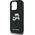 Karl Lagerfeld Karl Lagerfeld KLHCP16LPGKLKCPK iPhone 16 Pro 6.3" czarny/black hardcase Monogram Karl&Chaoupette Head Pin