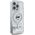 Karl Lagerfeld Karl Lagerfeld KLHMP16XLGCHSGH iPhone 16 Pro Max 6.9" hardcase transparent Liquid Glitter Choupette Head Magsafe