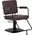 Activeshop Gabbiano fotel fryzjerski Katania Loft Old Leather ciemny brąz