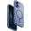 Uniq UNIQ etui Combat iPhone 16 6.1" Magclick Charging niebieski/pearl blue