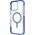 Uniq UNIQ etui Combat iPhone 16 6.1" Magclick Charging niebieski/pearl blue