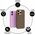 Araree Araree Typoskin M iPhone 16 Pro 6.3" case brown/golden brown AR20-02117C