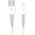 Kabel USB Swissten Swissten Basic Fast Charge 3A Lightning (MD818ZM/A) Datu un Uzlādes Kabelis 1m Balts