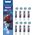 Końcówka Braun Braun Oral-B Kids Spiderman 8-piece brush attachment (white, frustration-free packaging)