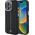 Mercedes Mercedes MEHMP16L23SUMBK iPhone 16 Pro 6.3" czarny/black hardcase Silicone Blue Stripe MagSafe