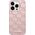 Karl Lagerfeld Karl Lagerfeld KLHMP16LPKHPORPP iPhone 16 Pro 6.3" różowy/pink hardcase Hot Stamp Magsafe