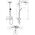 Zestaw prysznicowy Hansgrohe Shower set Hansgrohe Pulsify chrome 24220000
