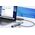 HUB USB Mokin HUB 5 w 1 MOKiN USB-C PD 3.0 100W (srebrny)
