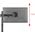 One For All One for All Monitor Mount Smart Single Black       DM 2110