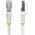StarTech StarTech NLWH-50C-CAT8-PATCH kabel sieciowy Biały 0,5 m S/FTP (S-STP)