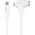 Kabel USB Targus HyperJuice Silicone USB-C to USB-C Lightning Hybrid 60W White