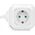 Orno ORNO FRONT CUB 4x2P+Z, 2xUSB, 1.4M, WHITE