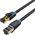 Vention Kabel sieciowy kat.8 SFTP Vention IKABI 3m czarny