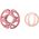 Nattou NATTOU Set of 2 balls, pink