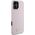 Guess Guess GUHCP16MSMBSLP iPhone 16 Plus 6.7"  różowy/pink hardcase Silicone Script Metal Logo & Frame