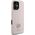 Guess Guess GUHCP16SM4DGPP iPhone 16 6.1"       jasnoróżowy/pink hardcase Silicone Logo Strass 4G