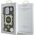 Guess Guess GUHMP16LH4PYEEK iPhone 16 Pro 6.3"  czarny/black hardcase IML Peony On 4G Background MagSafe