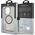 Mercedes Mercedes MEHMP16L23HUOSK iPhone 16 Pro    6.3" czarny/black hardcase Silver Ring MagSafe