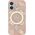 Guess Guess GUHMP16LH4PYEEP iPhone 16 Pro 6.3"  różowy/pink hardcase IML Peony On 4G Background MagSafe