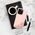 Karl Lagerfeld Karl Lagerfeld KLHMP16SSCMKMPCK iPhone    16 6.1" czarny/black hardcase Silicone Shadow Metal Initial MagSafe