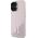 Karl Lagerfeld Karl Lagerfeld KLHMP16SSCMKMPCP iPhone    16 6.1" różowy/pink hardcase Silicone Shadow Metal Initial MagSafe