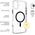 Fixed Fixed | MagPurity | Back Cover | Apple | iPhone 16 Plus | TPU | Clear, Black