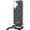 Guess Guess GUHCP16SHC4SEK iPhone 16 6.1"       czarny/black hardcase Crossbody Cord 4G Print