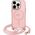 Guess Guess GUHMP16SHCTSGNSP iPhone 16 6.1"     różowy/pink hardcase Crossbody Cord Script MagSafe