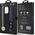 BMW BMW BMHMP16X23SCUK iPhone 16 Pro Max      6.9" czarny/black hardcase Silicone Cut Tricolor Lines MagSafe