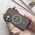 Guess Guess GUHMP16LHFGEREK iPhone 16 Pro 6.3"  czarny/black hardcase IML Glitter Circle MagSafe