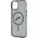 Karl Lagerfeld Karl Lagerfeld KLHMP15SHLSKCK iPhone 15 6.1" black/black hardcase IML Metal Karl&Choupette Head MagSafe