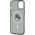 Karl Lagerfeld Karl Lagerfeld KLHMP15SHLSKCK iPhone 15 6.1" black/black hardcase IML Metal Karl&Choupette Head MagSafe