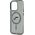 Karl Lagerfeld Karl Lagerfeld KLHMP15LHLSKCK iPhone 15 Pro 6.1" black/black hardcase IML Metal Karl&Choupette Head MagSafe