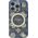 Guess Guess GUHMP16XH4PYEEB iPhone 16 Pro Max 6.9" blue/blue hardcase IML Peony On 4G Background MagSafe