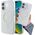 Guess Guess GUHMP16MHFGERET iPhone 16 Plus 6.7" transparent hardcase IML Glitter Circle MagSafe