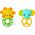 Oball OBALL teether Soother Pals, 16762