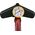 Dunlop POMPKA WARSZTATOWO  ROWEROWA DUNLOP 230 PSI (16Bar) Z MANOMETREM CZERWONY