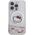 HelloKitty Hello Kitty HKHMP16LLSWKH iPhone 16 Pro   6.3" biały/white hardcase Liquid Glitter Sweet Kitty Bows MagSafe