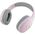 Słuchawki HelloKitty Hello Kitty słuchawki nauszne Bluetooth HKBHA1BKHLMP różowe/pink Metal Logo