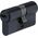 Abus DOOR CYLINDER D6XBK 30/35 BLACK