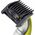 Trymer Philips Philips Oneblade QP2734/23, 360 blade, 5-in-1 comb (1,2,3,4,5 mm), 60 min run time/4hour charging