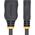 Kabel StarTech StarTech HD2MF6FL kabel HDMI 2 m HDMI Typu A (Standard) Czarny