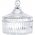 Alpina Cukiernica Cukierniczka Szklana Pojemna Kryształowa z Pokrywką ALPINA 500ml