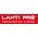Lahti Pro SPODNIE Z ELEMENTAMI STRETCH CEGLASTO-CZARNE, "L", CE, LAHTI