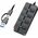 HUB USB LogiLink LogiLink USB 3.2 Gen1 Hub 4-Port Ein-/Ausschalter schwarz