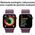 Smartwatch Apple Watch 10 GPS 42mm Rose Gold Alu Sport Loop Fioletowy